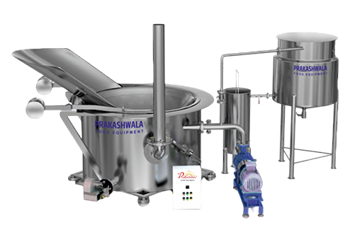 CIRCULAR / RECTANGULAR FRYER
                                WITH WOODEN HEAT EXCHANGER